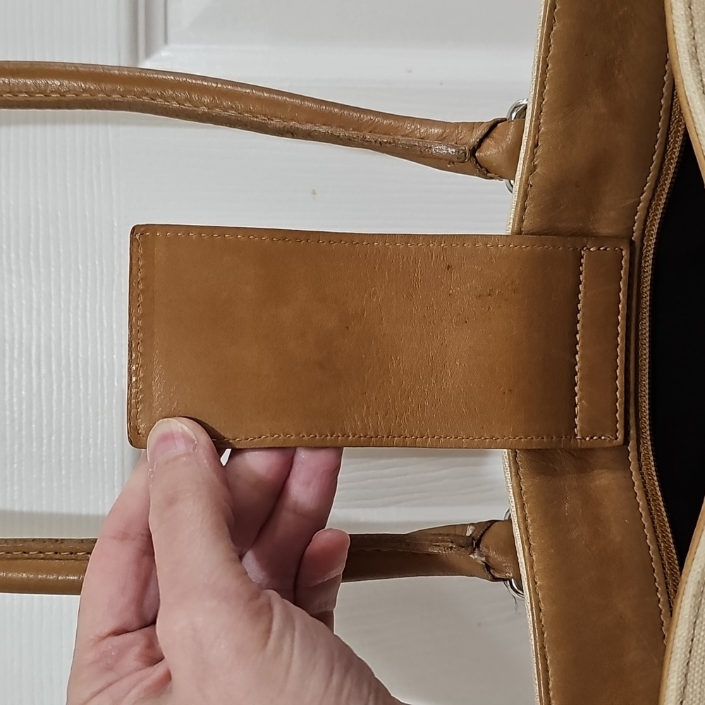 Coach Rare Vintage Bonnie Cashin Slim Tote 9429 - Picture 13 of 15